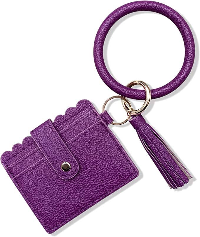Purple Color Bangle/Key-Chain/Wallet