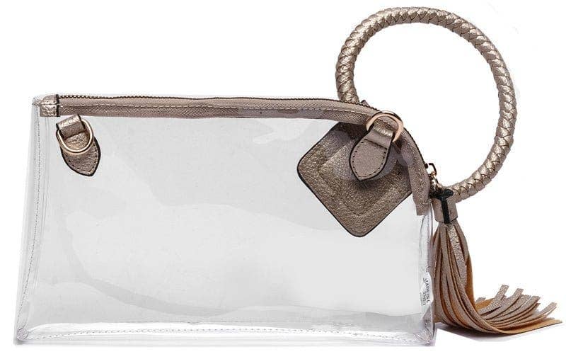 Champagne Clear Crossbody
