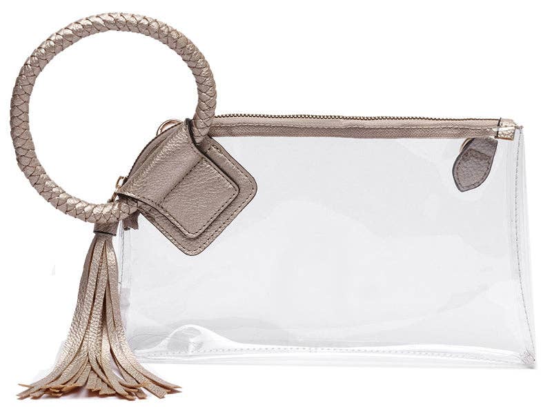Champagne Clear Crossbody