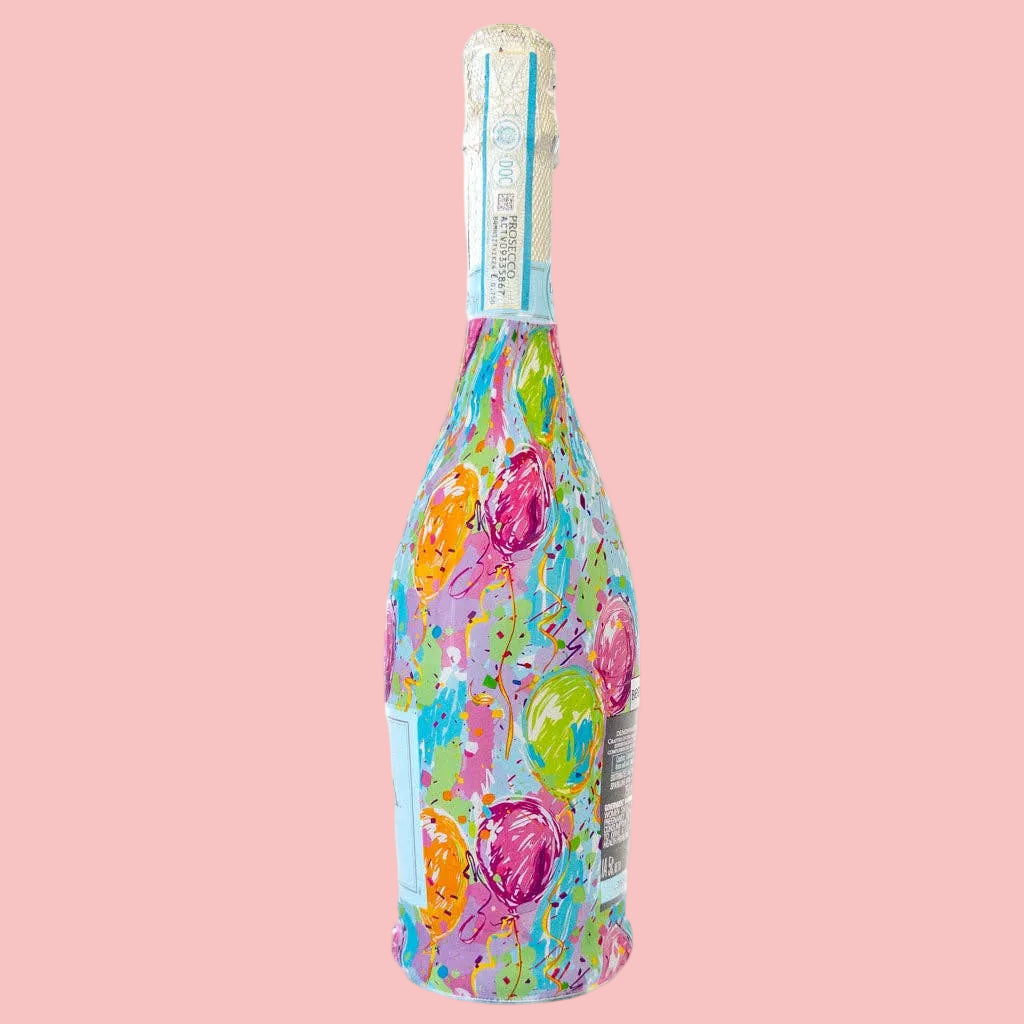 Beau Bottles Happy Birthday Balloons - Prosecco Collection