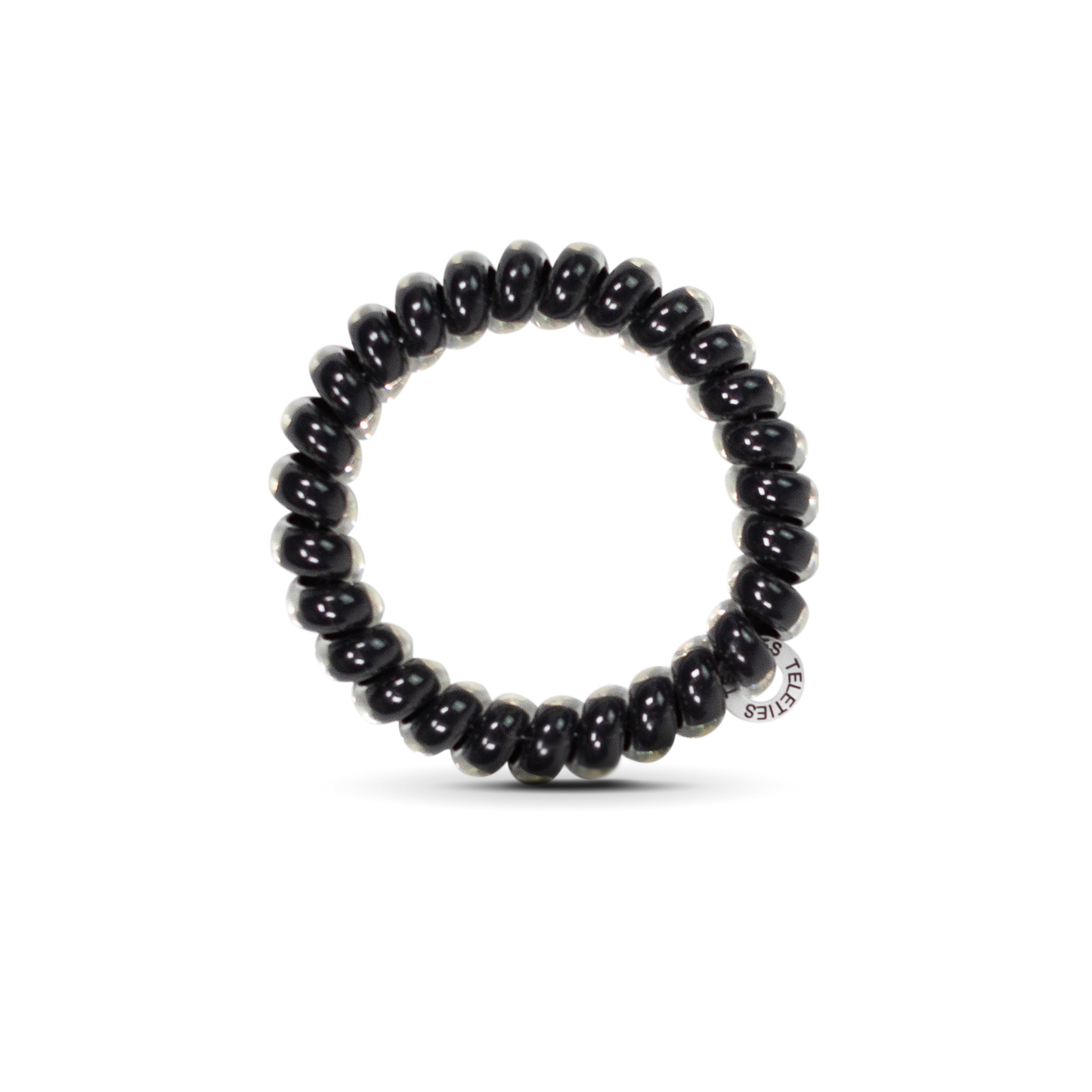 Jet Blac Hair Ties Lg