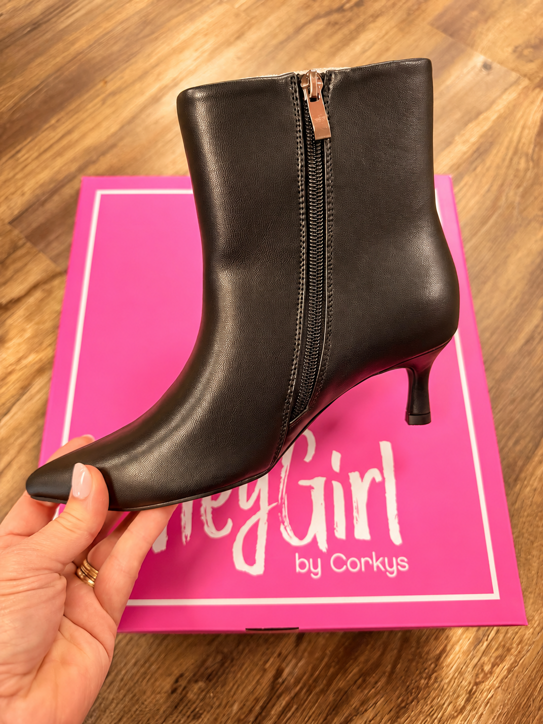 Gold Digger Black Boots