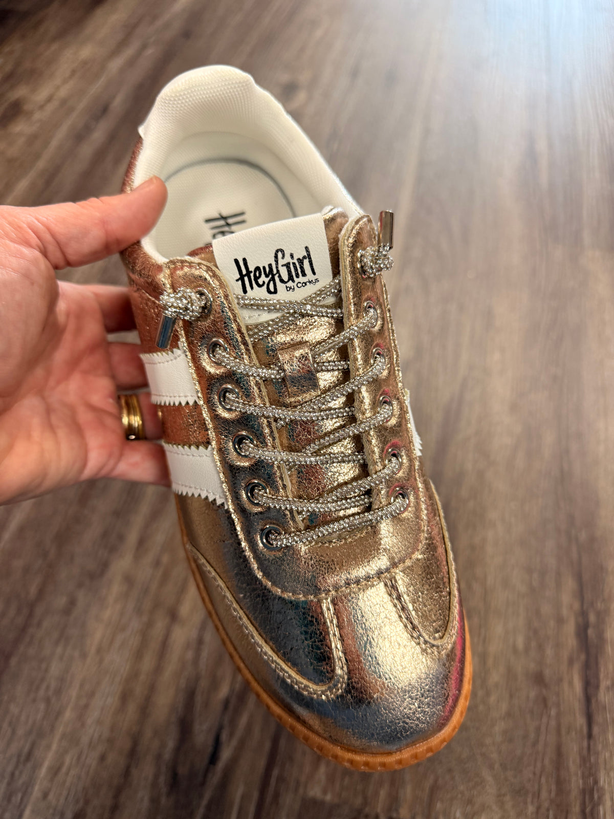 Heads Up Gold Metallic