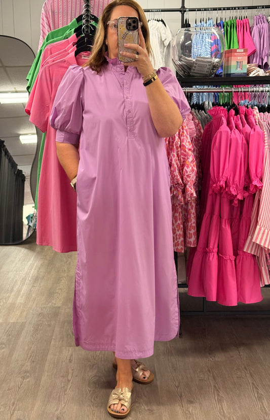 Lilac Beauty Midi Dress