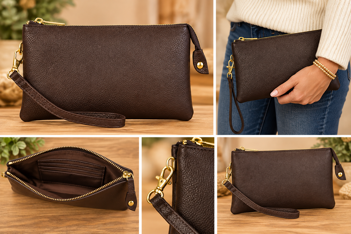 Coffee Crossbody Bag Coffee