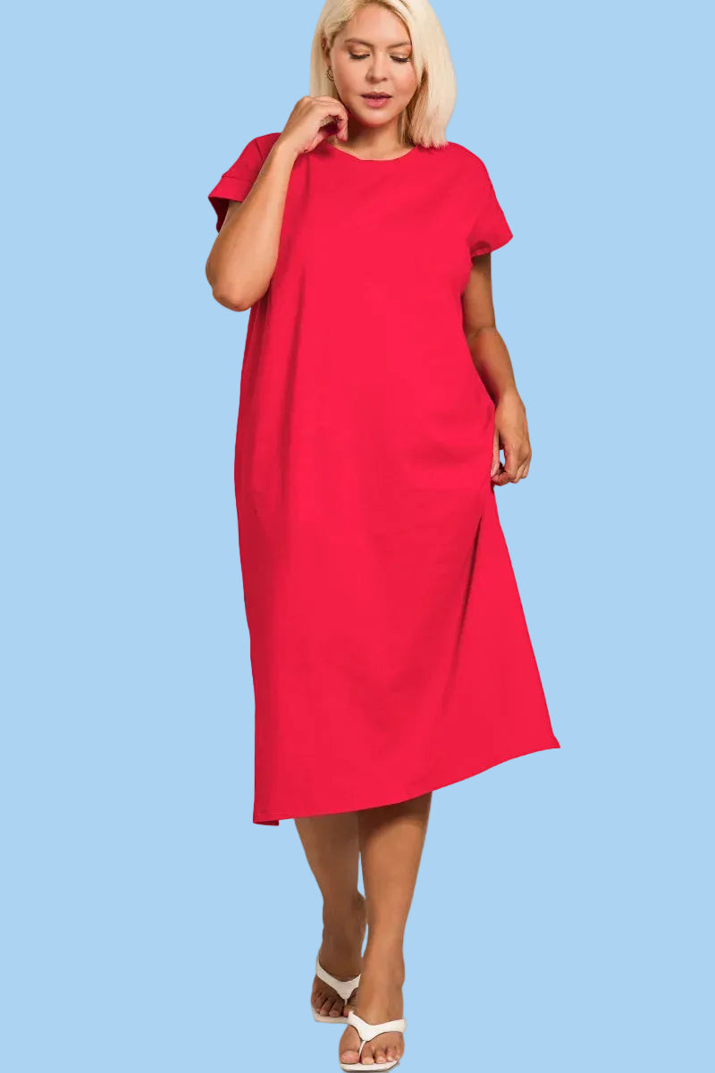 Very Cherry Midi Dress
