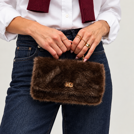 Lulu Faux Fur Crossbody