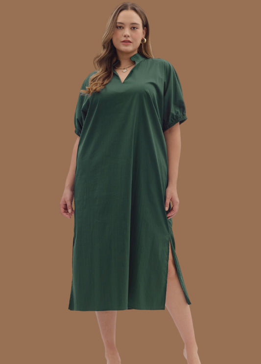 Forest Charm Midi Dress