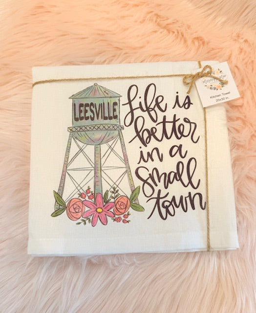 Leesville Small Town Kitchen Towel