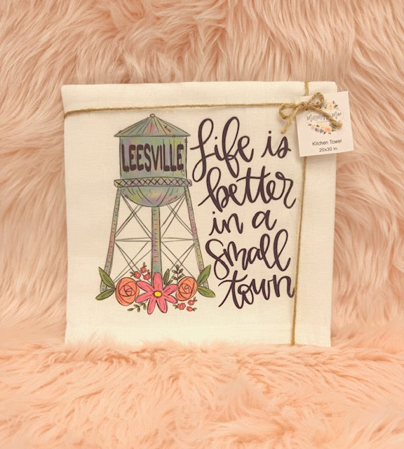 Leesville Small Town Kitchen Towel
