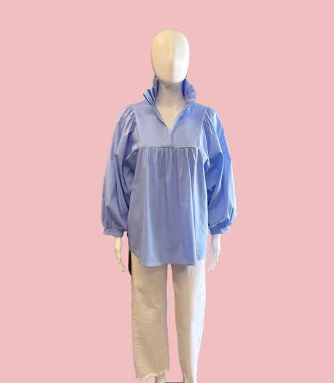 Sky Blue Morgan Top