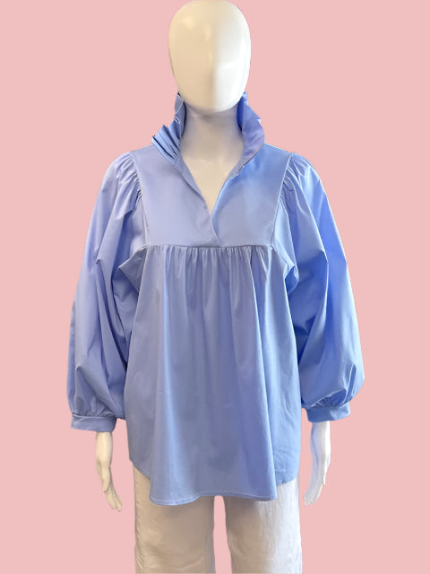 Sky Blue Morgan Top