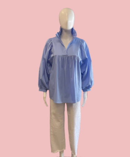 Sky Blue Morgan Top