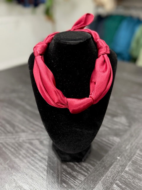 Burgundy Scarf
