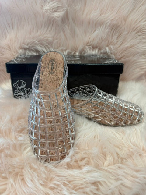 Clear Jelly Mule