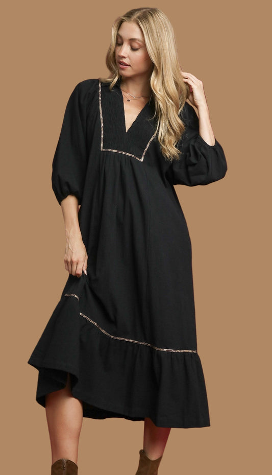 Autumn Prowl Midi Dress