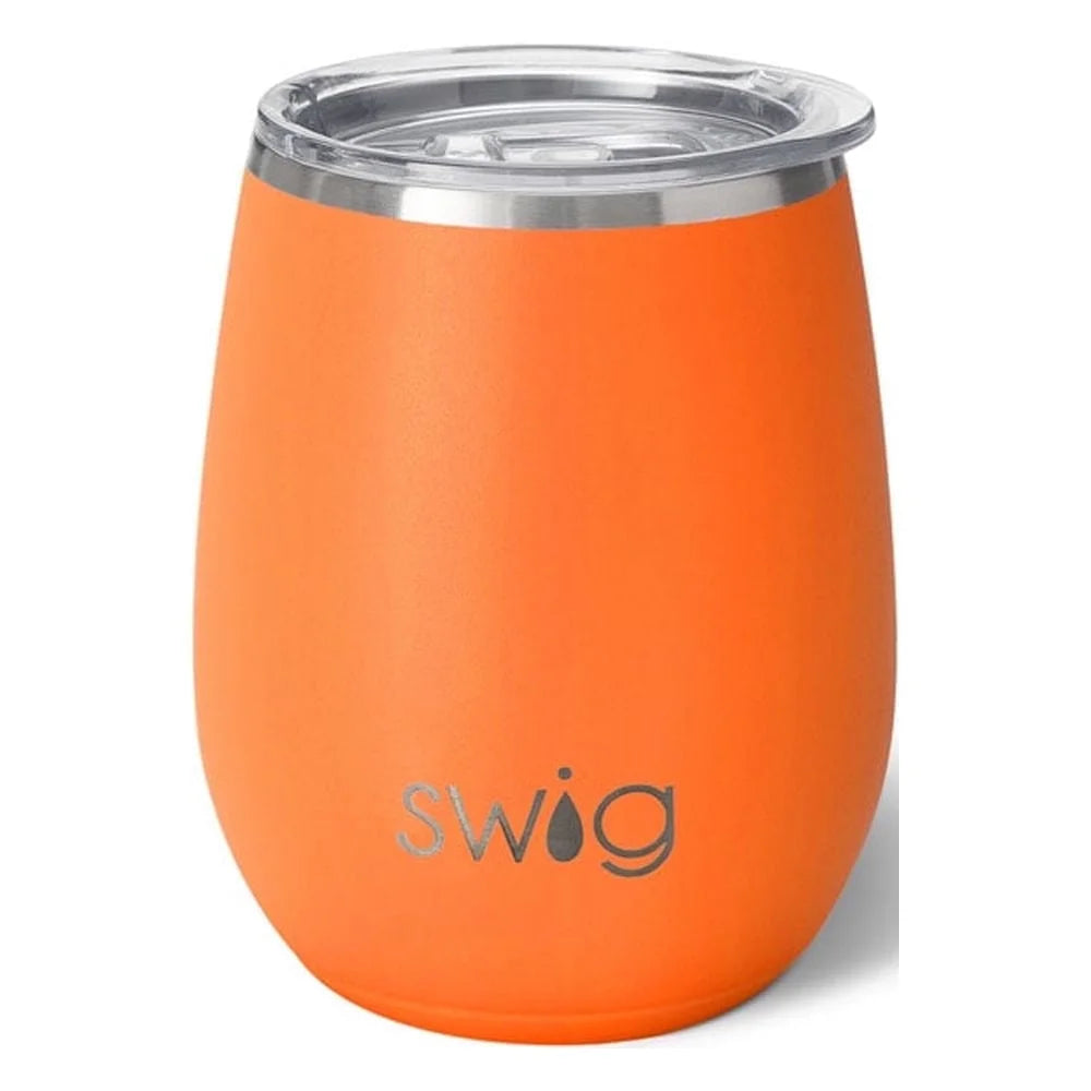 Orange Wine Swig Tumbler 12 oz