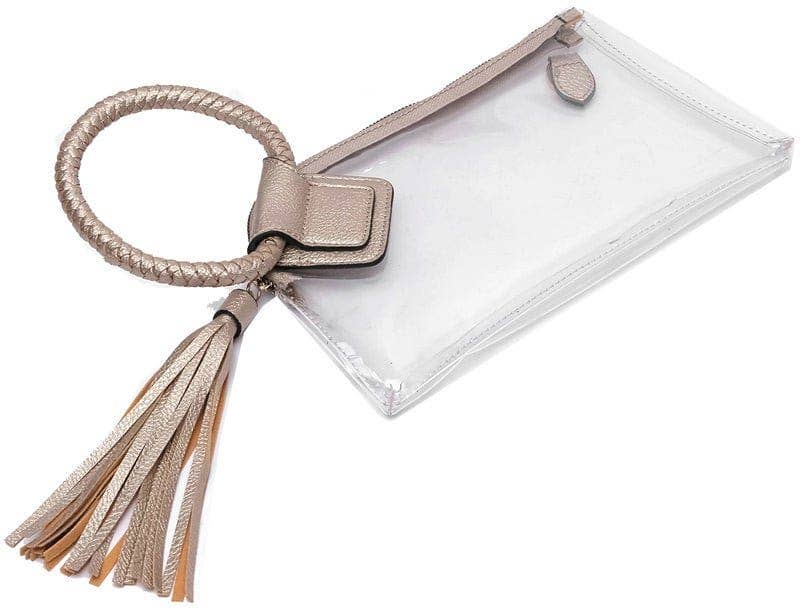 Champagne Clear Crossbody