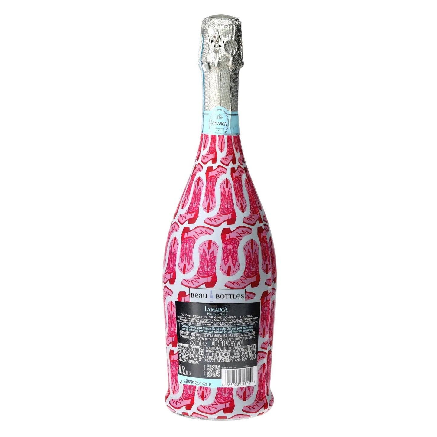 Cow Girl Prosecco Bottle Wrap