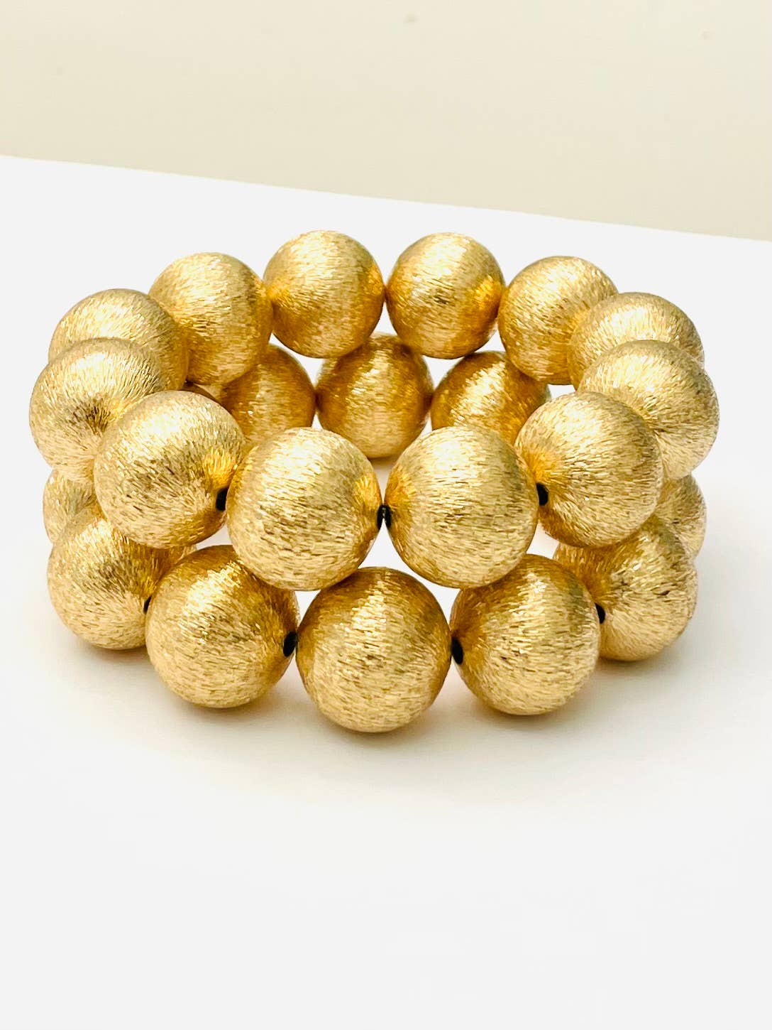Gold Big Ball Bracelet