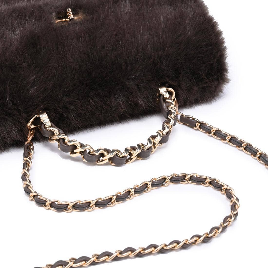 Lulu Faux Fur Crossbody
