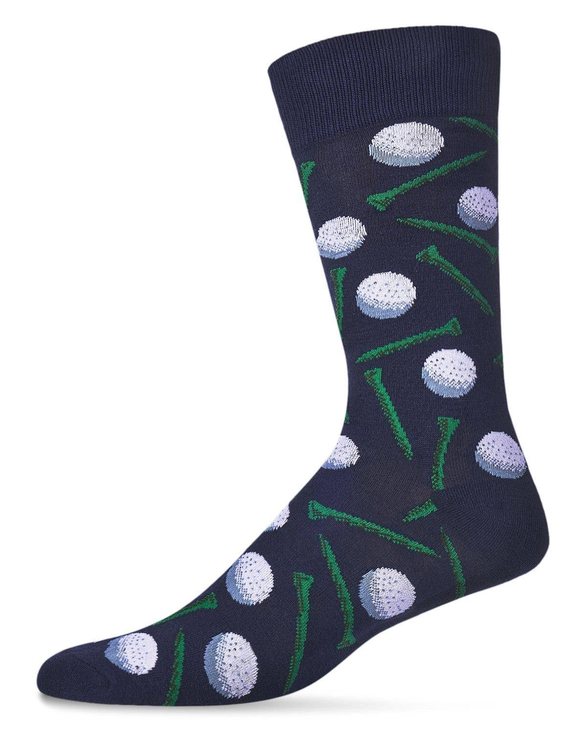 Golf Bamboo Blend Men's Crew Socks