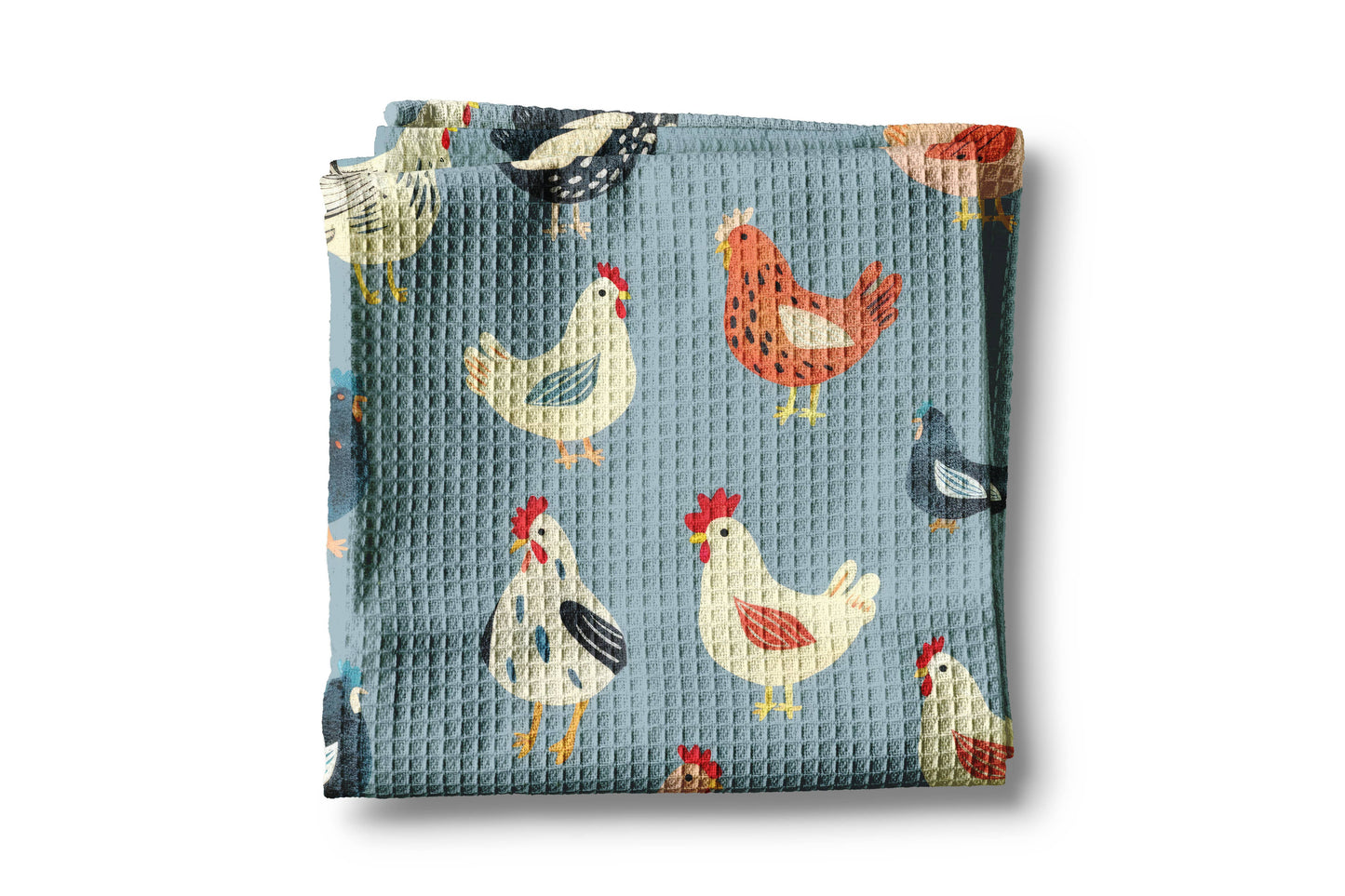 Chicken Farmhouse Rustic Towel