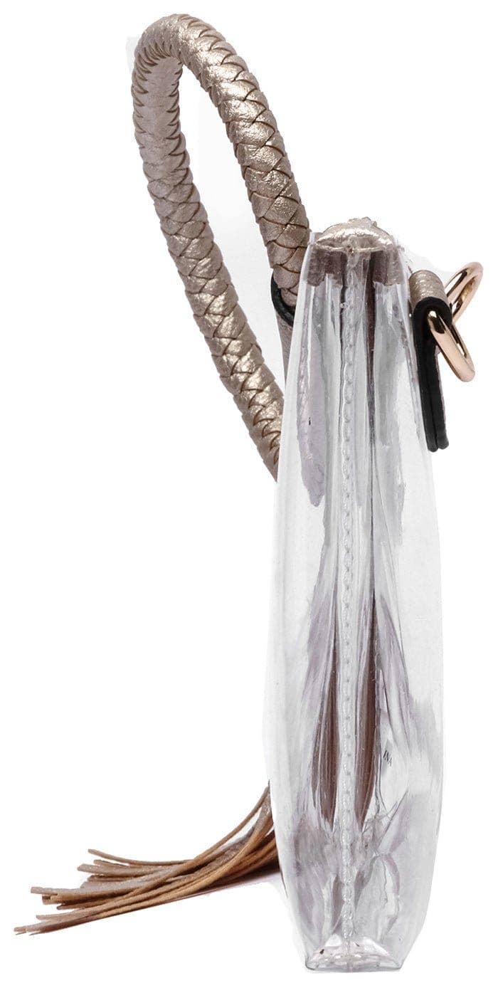 Champagne Clear Crossbody