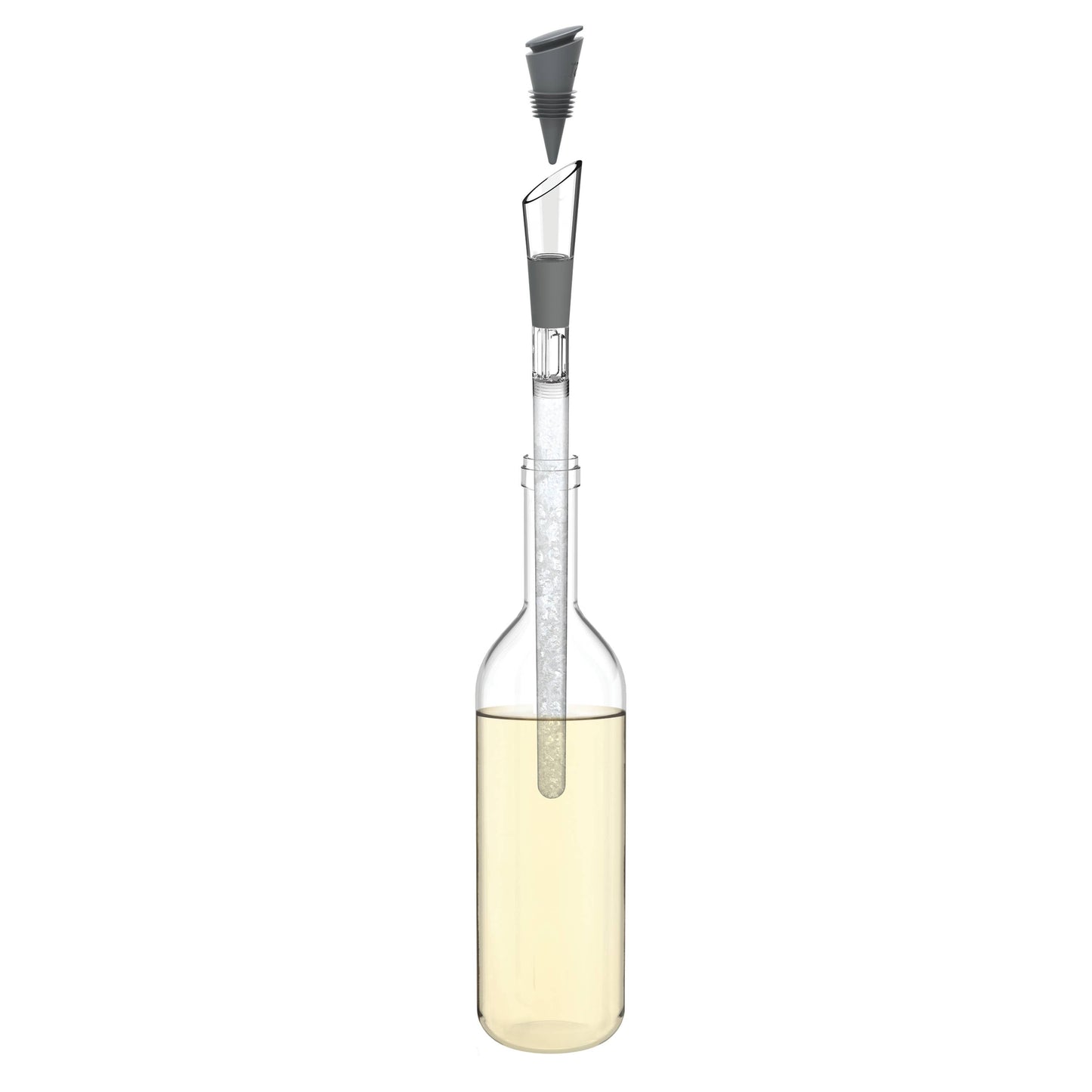 CHILL™ Cooling Pour Spout w/ Active Cooling Gel - Gray