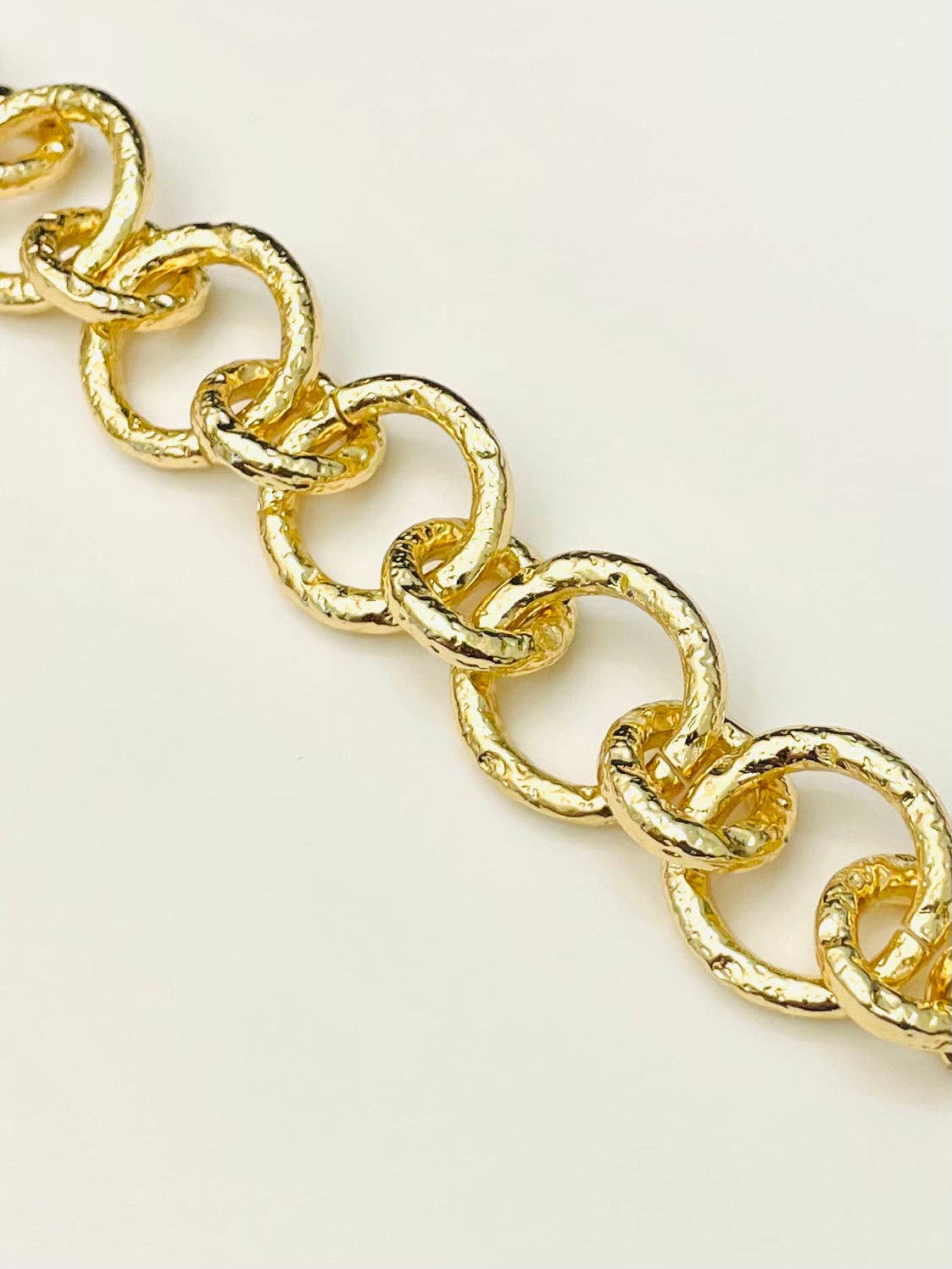 Gold Stacking Link Bracelet