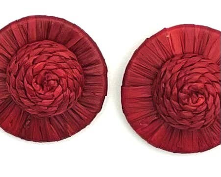 The Zadie Stud (garnet)