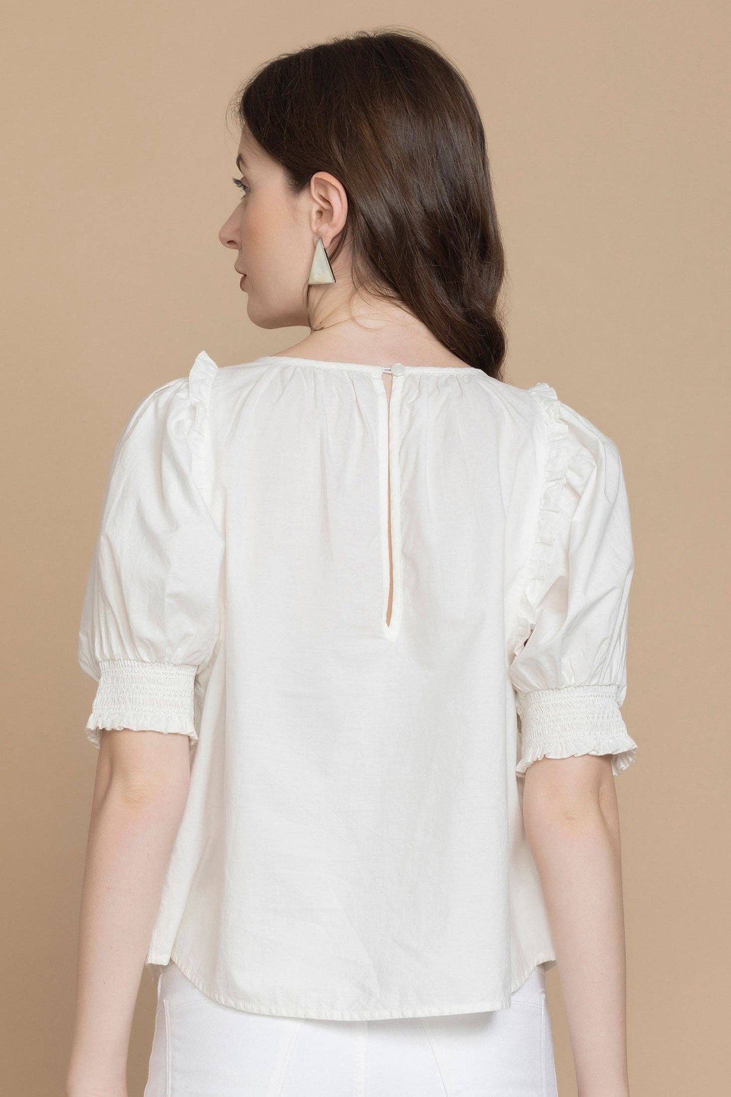 Bohera Abigail’s White Charm Lace Top