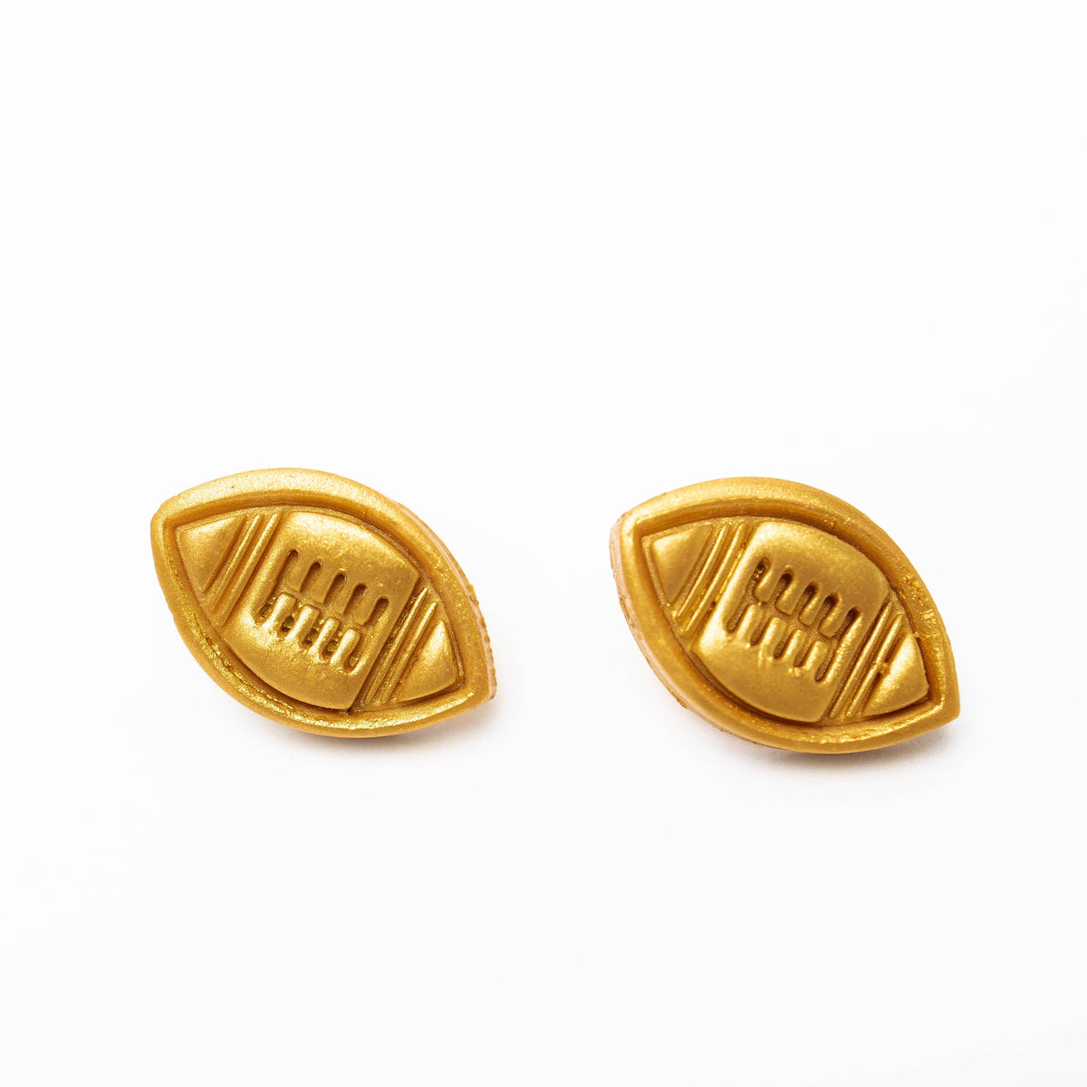 Football Stud Earrings