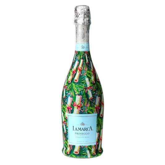 Preppy Diploma Prosecco Bottle Wrap