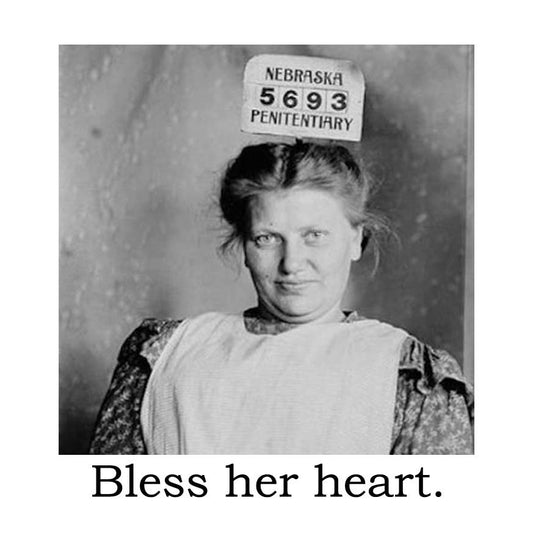 Bless her heart -Big House Air Freshener, Car Freshener