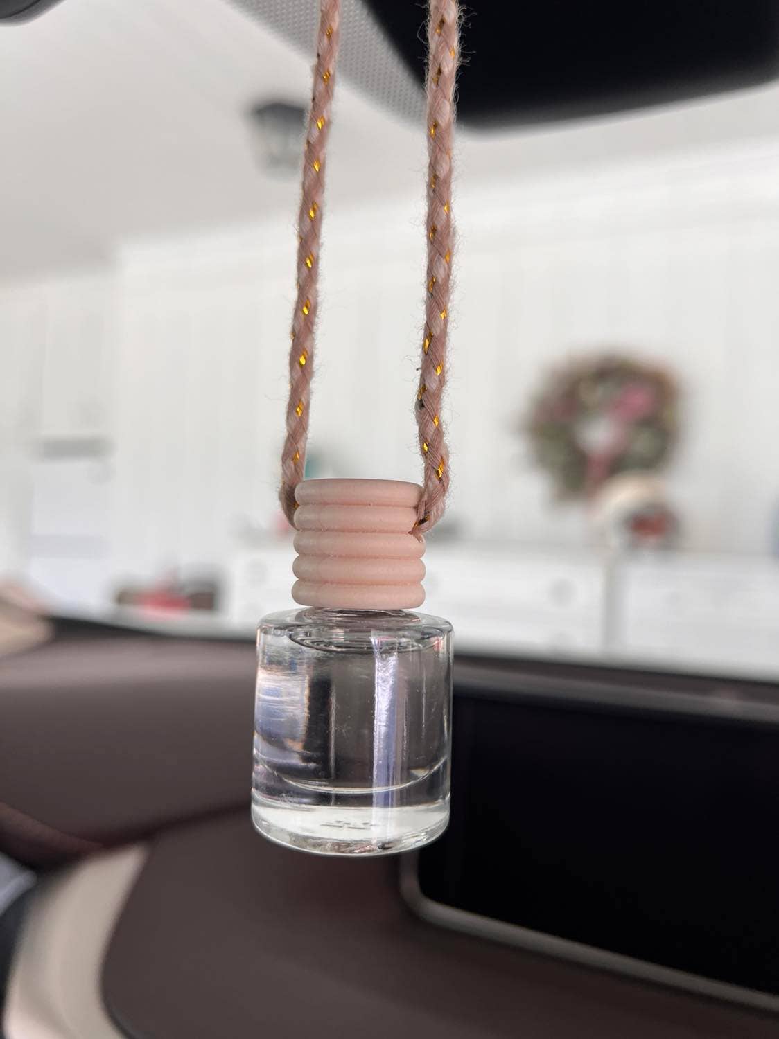 Leather Car Freshener Diffuser: Vent Clip Diffuser