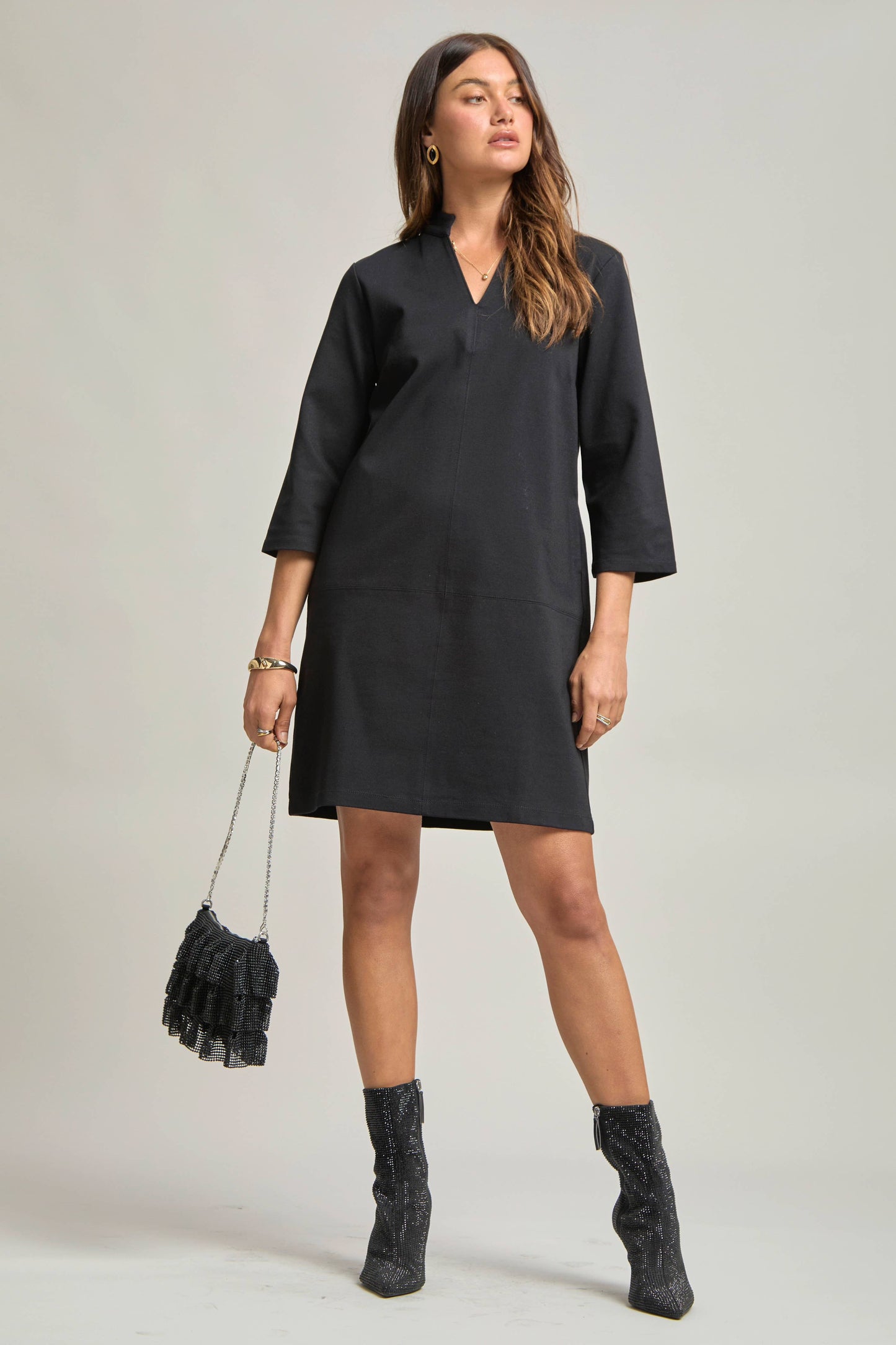 Black Magic A-Line Dress
