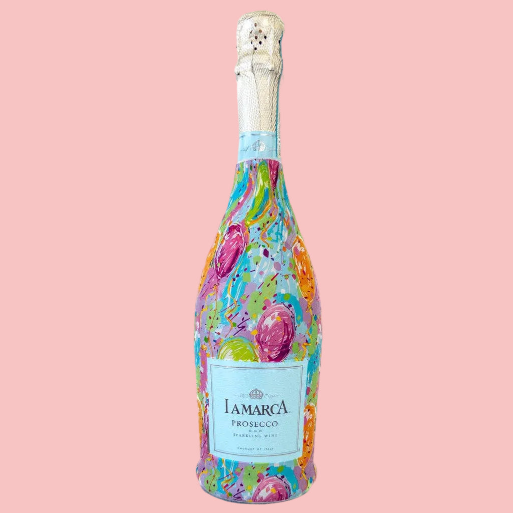 Beau Bottles Happy Birthday Balloons - Prosecco Collection