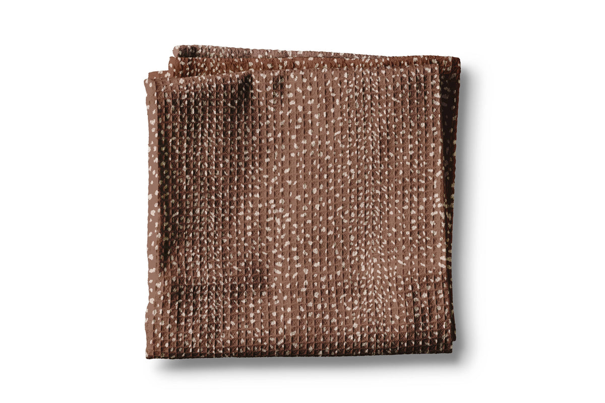 Antelope Deer Spot Waffle Weave Kitchen Towel