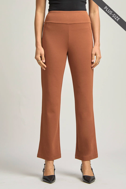 Rust Magic High Slim Straight Pants