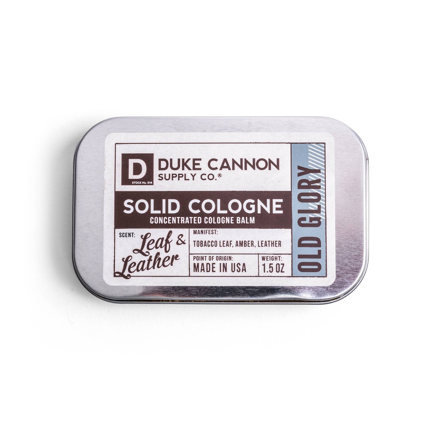 Duke Cannon Old Glory Solid Cologne
