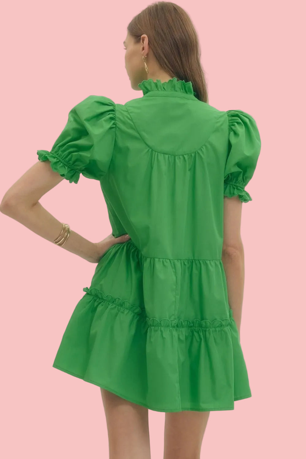Groovy Green Dress