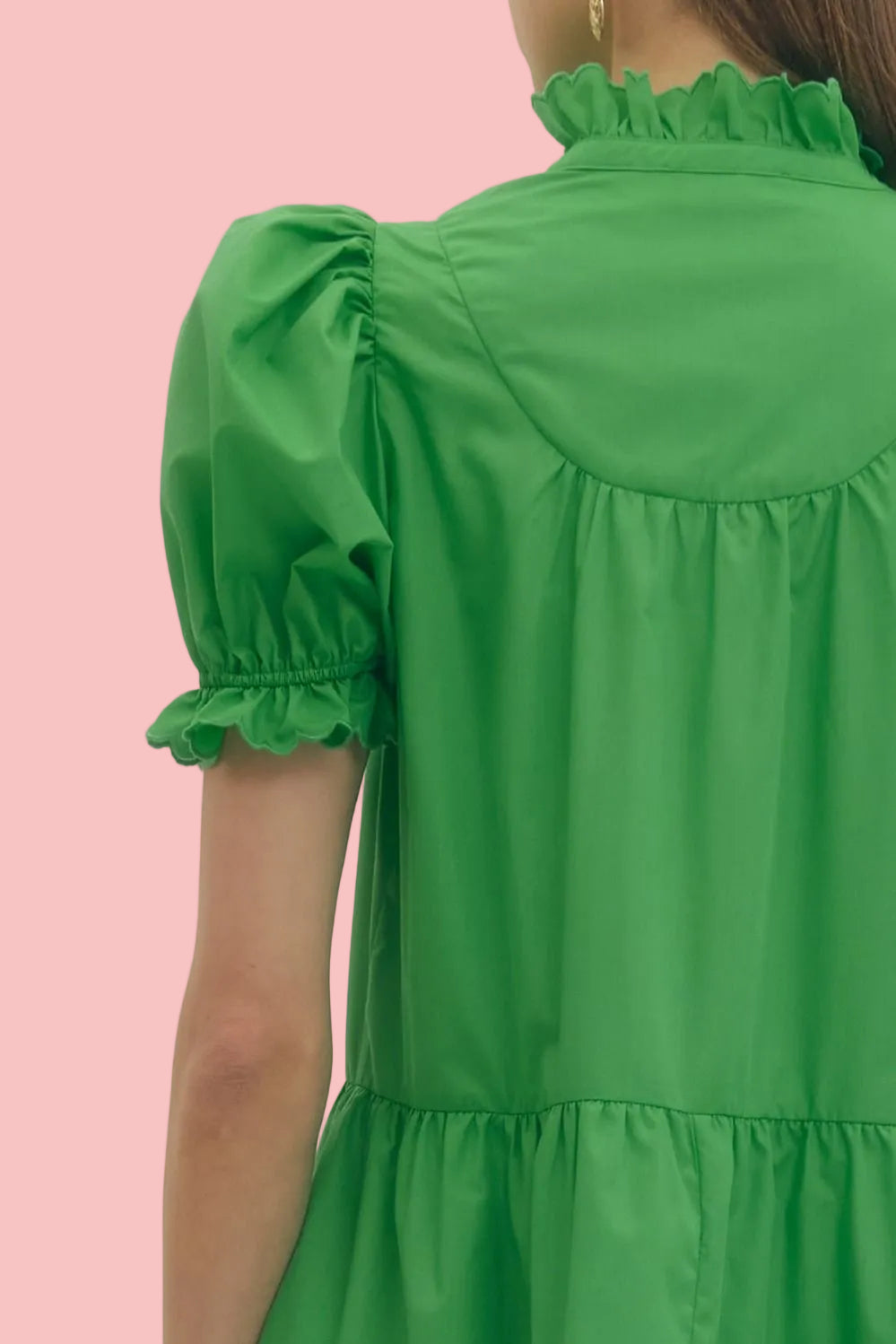 Groovy Green Dress