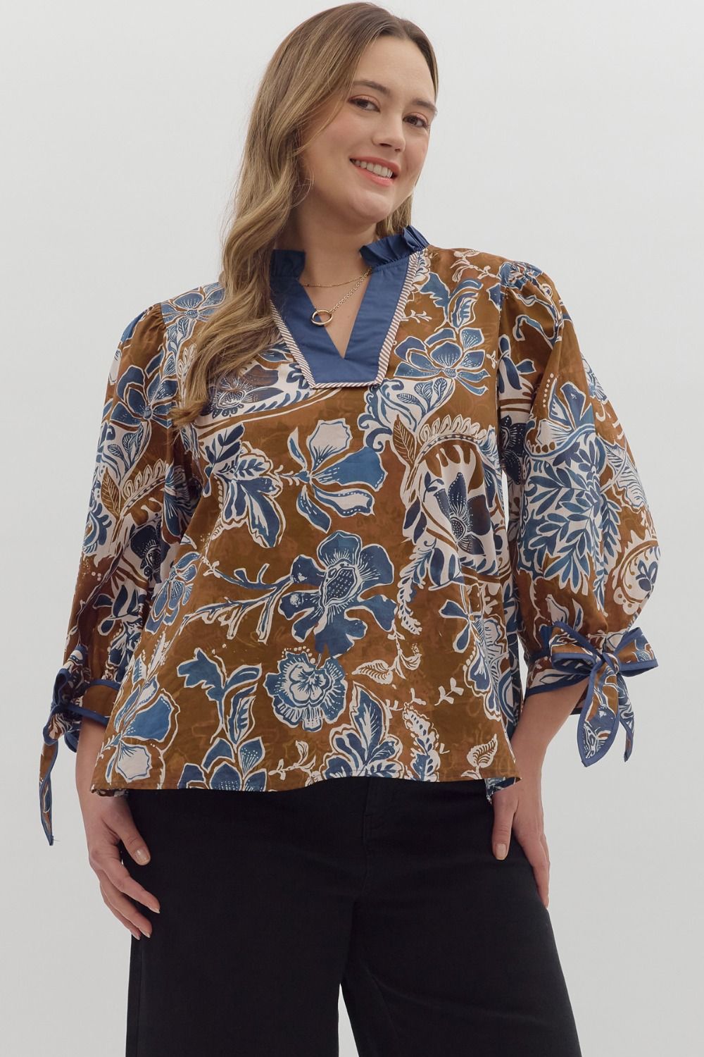 Autumn Botanical Top