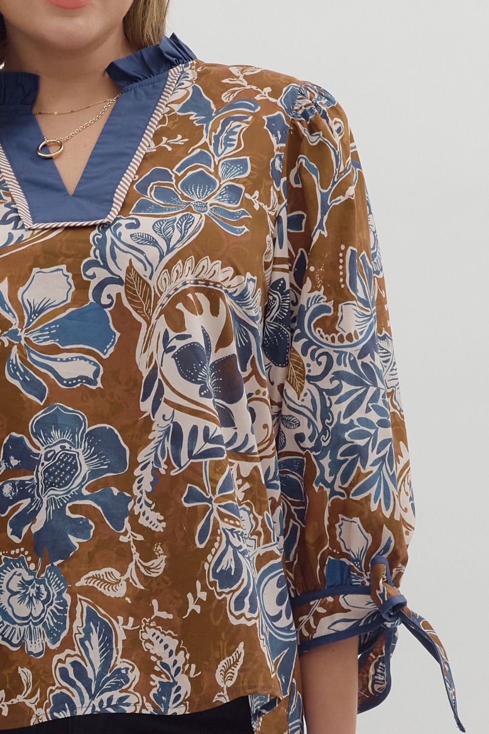 Autumn Botanical Top