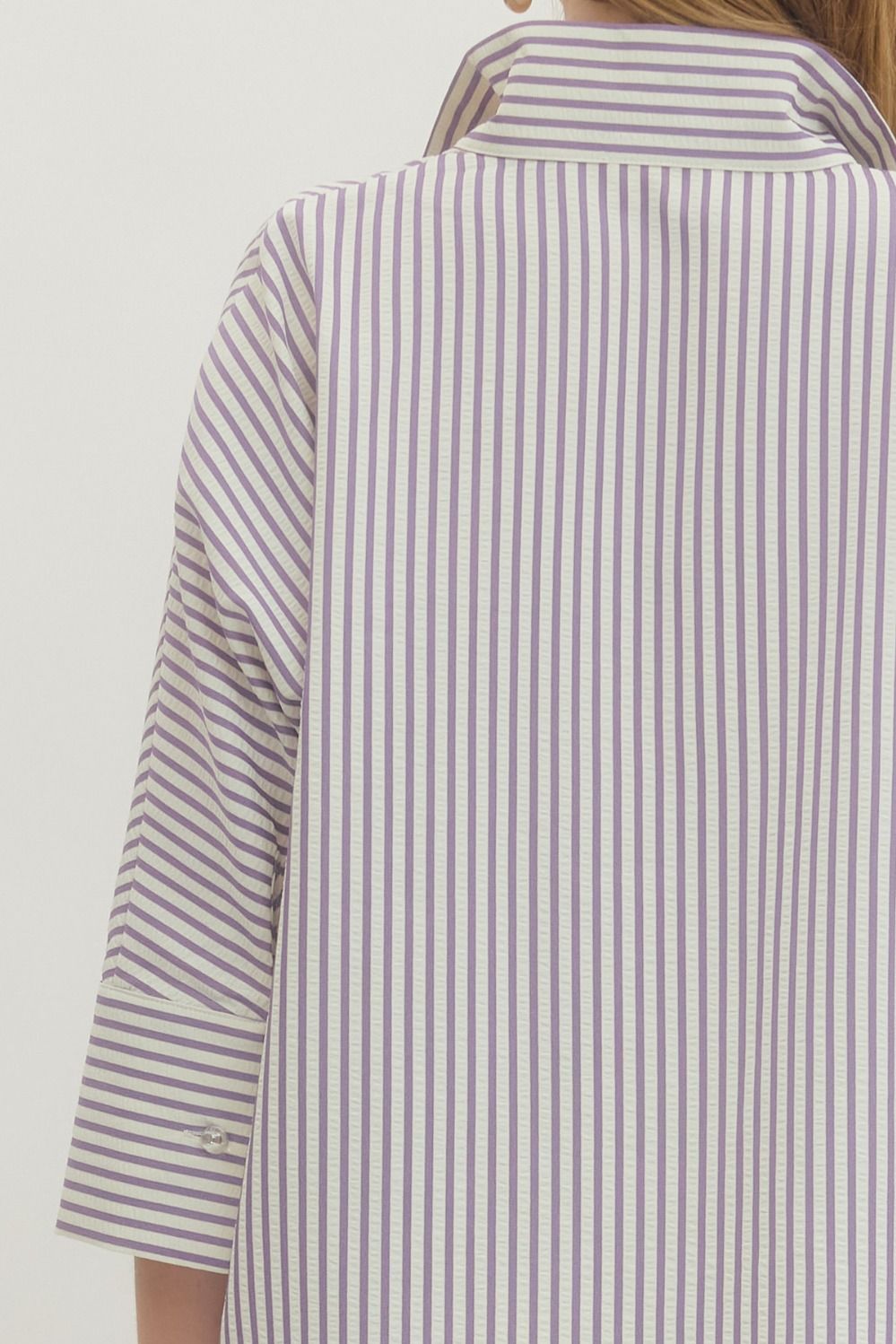 Lavender Breeze Stripe Top