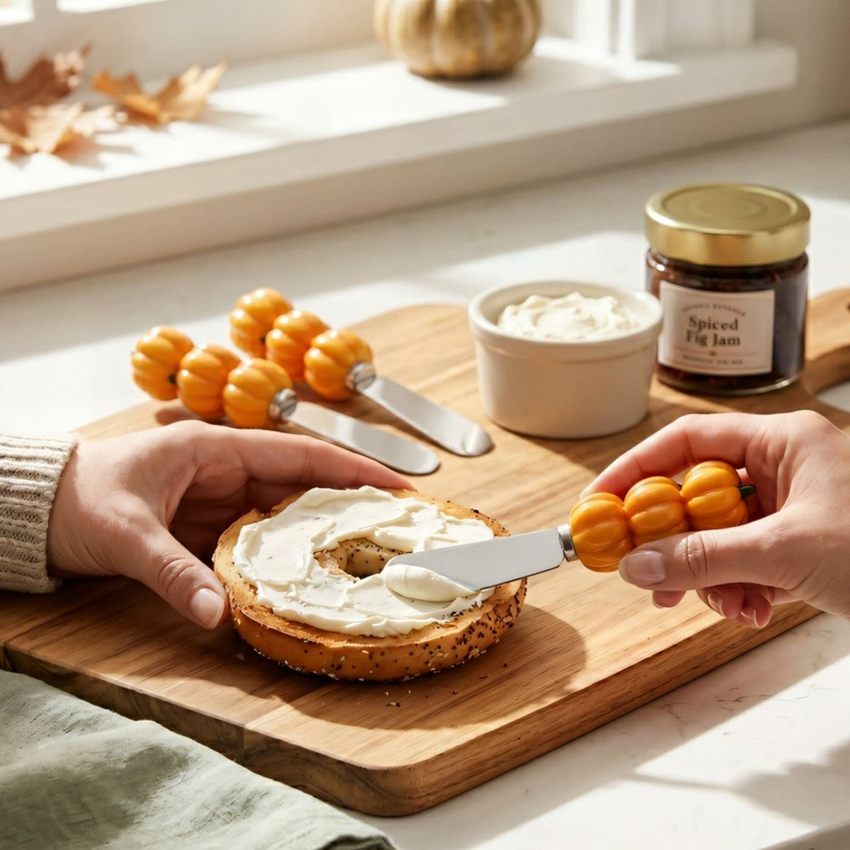 Pumpkin Cheese Spreader