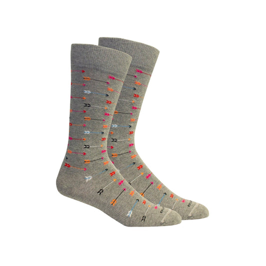 Thunderbird Arrow Sock - light gray